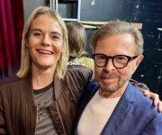 Hazel Brugger & Björn Ulvaeus