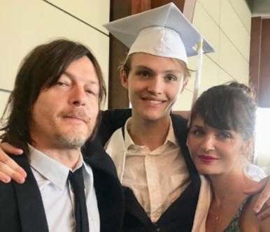 Norman & Mingus Reedus & Helena Christensen