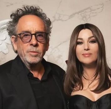 Tim Burton & Monica Bellucci