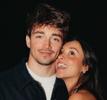 Charles Leclerc ir Alexandra Saint Mleux