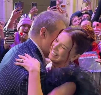 David Harbour ir Millie Bobby Brown