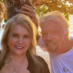 Joan Templeman ir Richard Branson