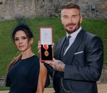 Victoria ir David Beckham