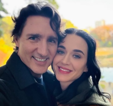 Justin Trudeau ir Katy Perry