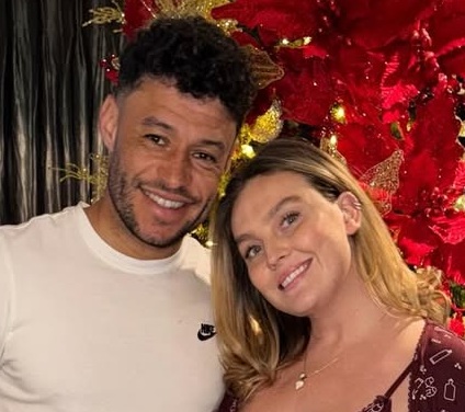Alex Oxlade-Chamberlain ir Perrie Edwards