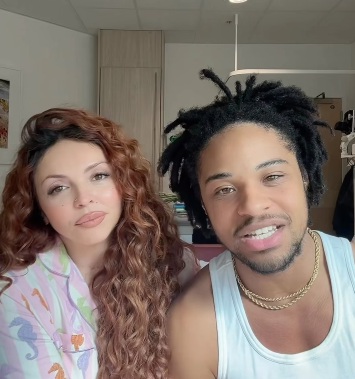 Jesy Nelson ir Zion Foster