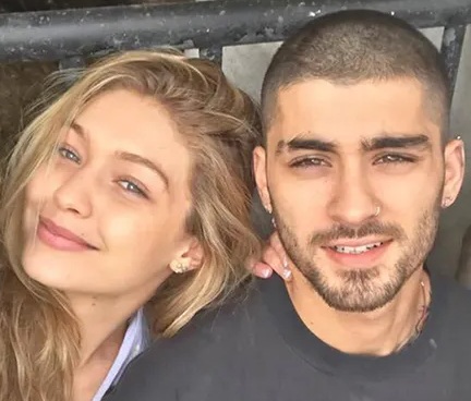 Gigi Hadid ir ZAYN