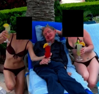 Stephen Hawking (c.)