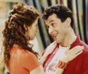 Debra Messing ir Corey Parker