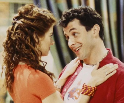 Debra Messing ir Corey Parker