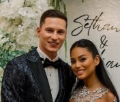 Julian Draxler ir Sethanie Draxler Taing