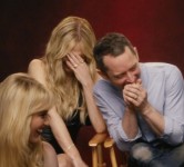 Kathryn Newton, Sarah Michelle Gellar ir Elijah Wood