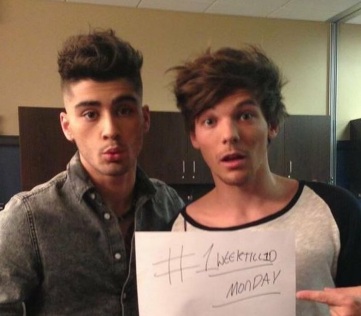 ZAYN ir Louis Tomlinson
