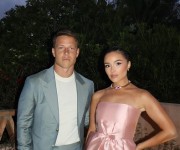 Christian McCaffrey ir Olivia Culpo