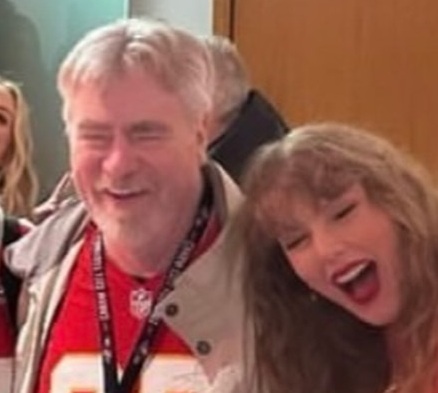 Ed Kelce ir Taylor Swift
