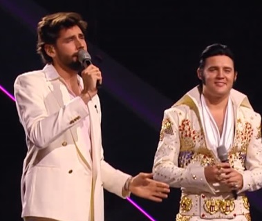 Alvaro Soler ir Elvis Presley avataras, sukurtas DI