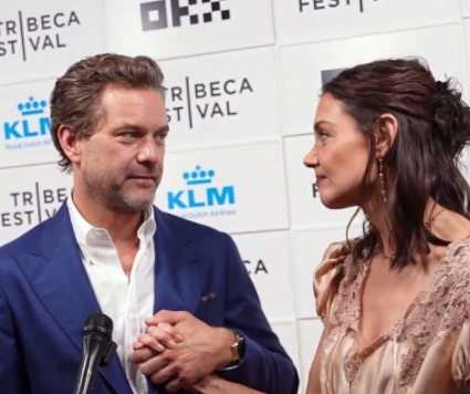 Joshua Jackson ir Katie Holmes