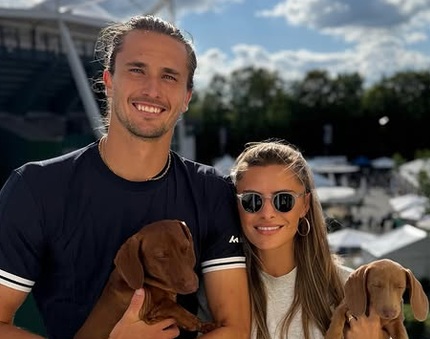 Alexander Zverev ir Sophia Thomalla