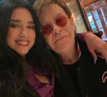Dua Lipa ir Elton John