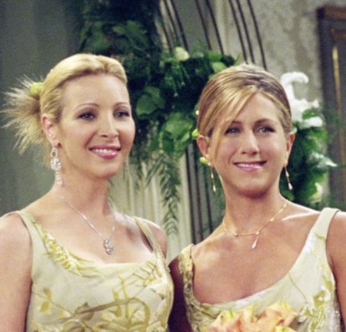 Lisa Kudrow ir Jennifer Aniston ("Friends")