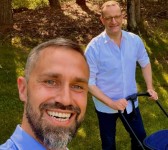 Daniel Funke ir Jens Spahn