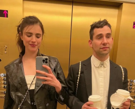 Margaret Qualley ir Jack Antonoff