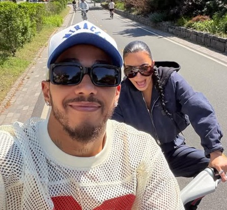 Lewis Hamilton ir Kim Kardashian