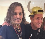 Johnny Depp ir Lorenz Büffel