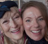 Meryl Streep ir Geri Halliwell-Horner