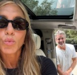 Jennifer Aniston ir Jim Curtis