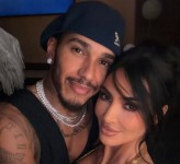 Lewis Hamilton ir Kim Kardashian
