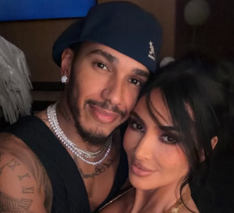 Lewis Hamilton ir Kim Kardashian